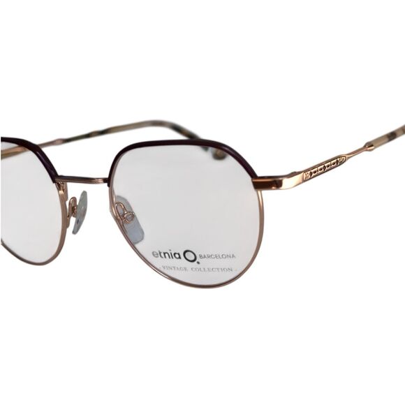 Etnia Barcelona CHAGALL 48O Eyeglasses | Rose Gold Metal | 48-20-148 | Unisex - Picture 9 of 10